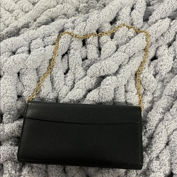 Louis Vuitton Black Leather Wallet